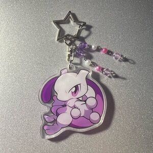 Pokémon Mewtwo Cute Keychain